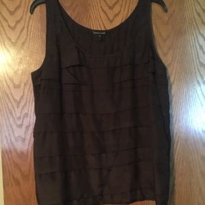 Eileen Fisher brown tank top